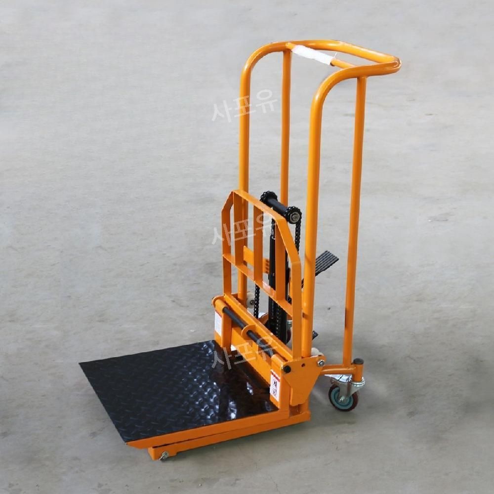 소형 유압 리프트 파렛트 운반 스태커 운반기 상하차 자키 이동식