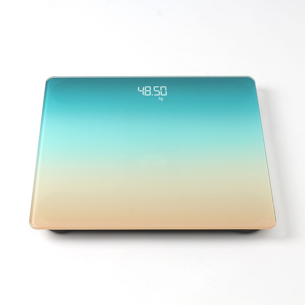 WMF 가성비 가정용 디지털 체중계 몸무게 측정기 블루 살빼기 몸관리 헬스 저울