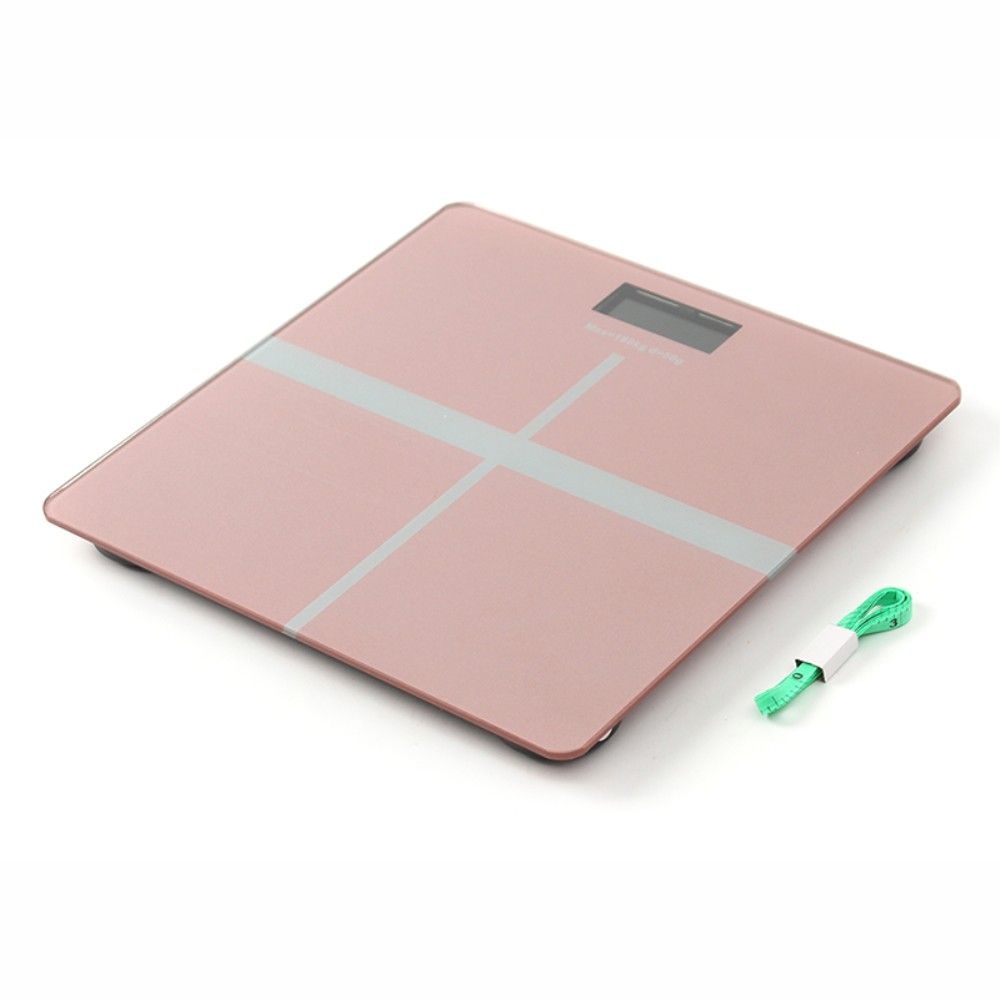 WMF 가성비 가정용 디지털 체중계 몸무게 측정기 PINK 살빼기 몸관리 헬스 저울