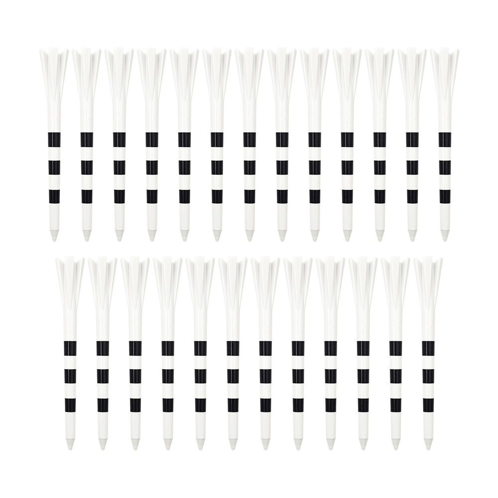 도너츠 골프 플라스틱 티꽂이 눈금티 83mm (25개입)