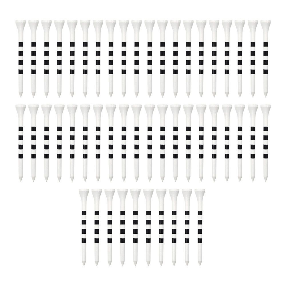 도너츠 골프 나무 티꽂이 눈금티 83mm (50개입)