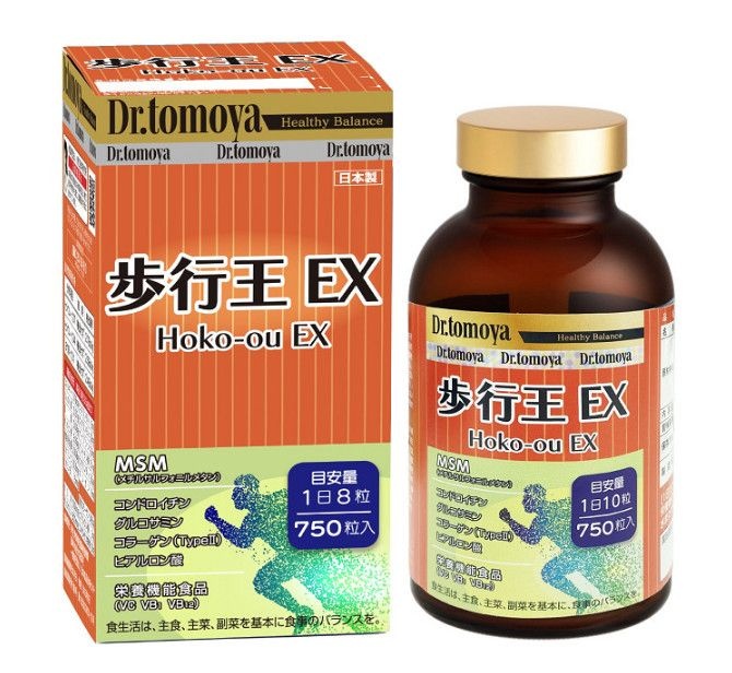 Dr.BK 보행왕 EX 글루코사민 MSM 일본 면세점 100% 정품 닥터 토모야