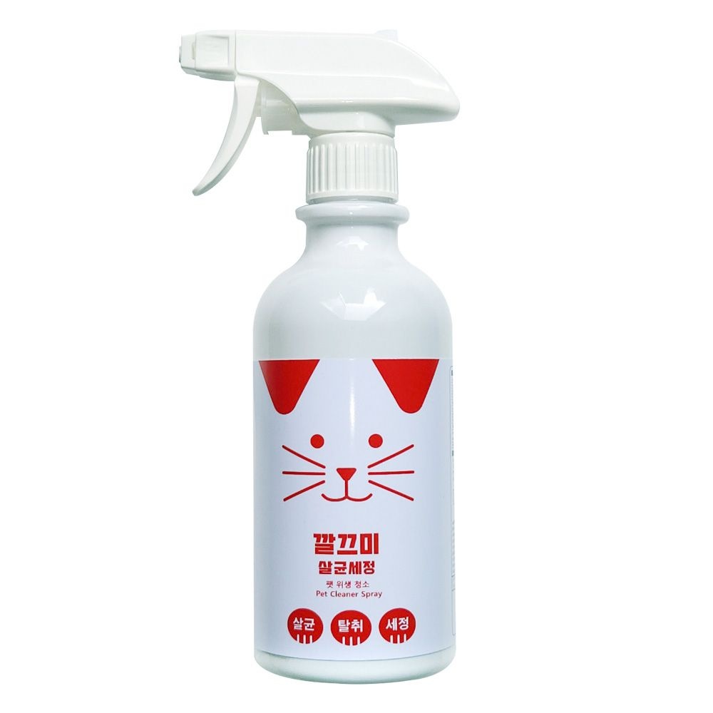 케이앤씨 깔끄미 반려동물 펫용품 살균 세정제 500ml