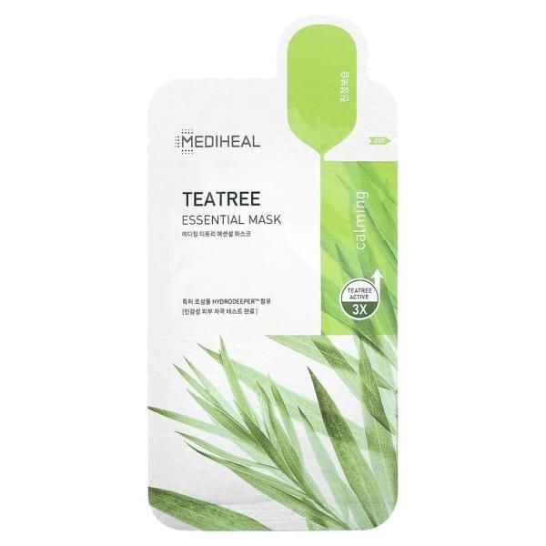MEDIHEAL, 티트리 에센셜 뷰티 마스크, 1매, 24ml(0.81fl oz)