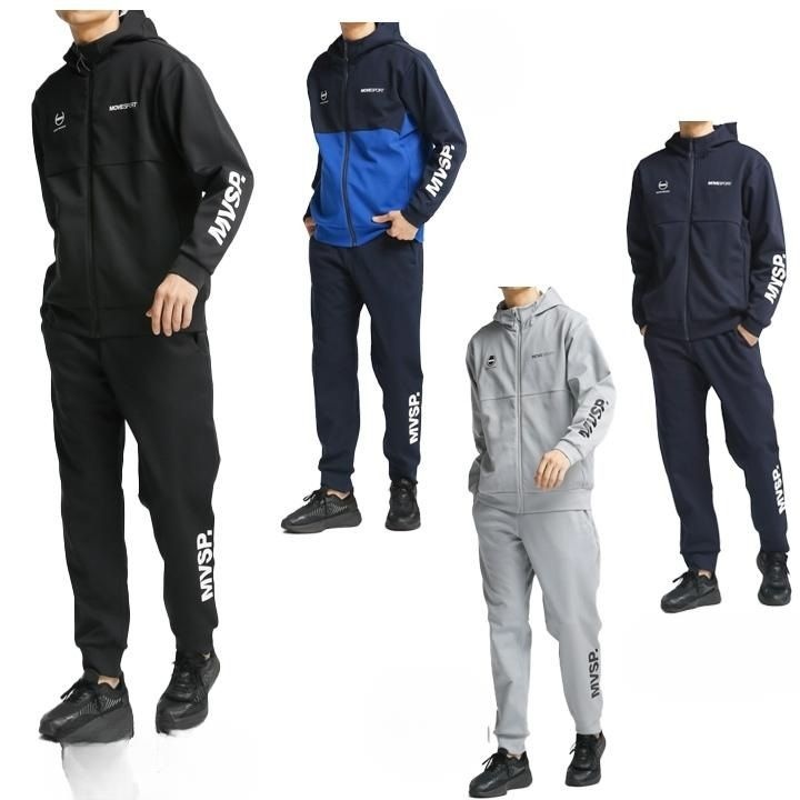 데상트 [해외] 데상트 트레이닝복 상하 세트 스웨트 풀집 DMMVJF20