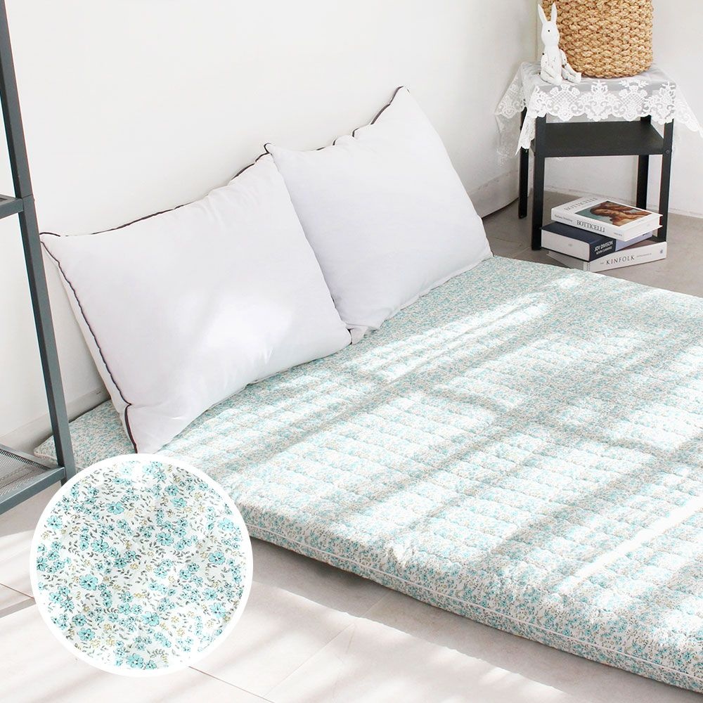 [오늘출발] 아르떼베딩 메리골드 요매트(요커버+솜매트) 100%국산 순면누빔 이불 바닥요 S/D/Q