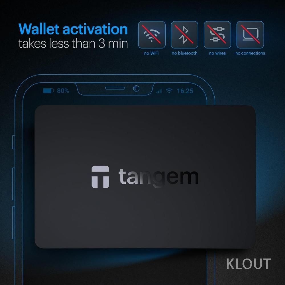 TANGEM 암호화폐지갑 2개 팩 비트코인 이더리움 NFT 콜드월렛