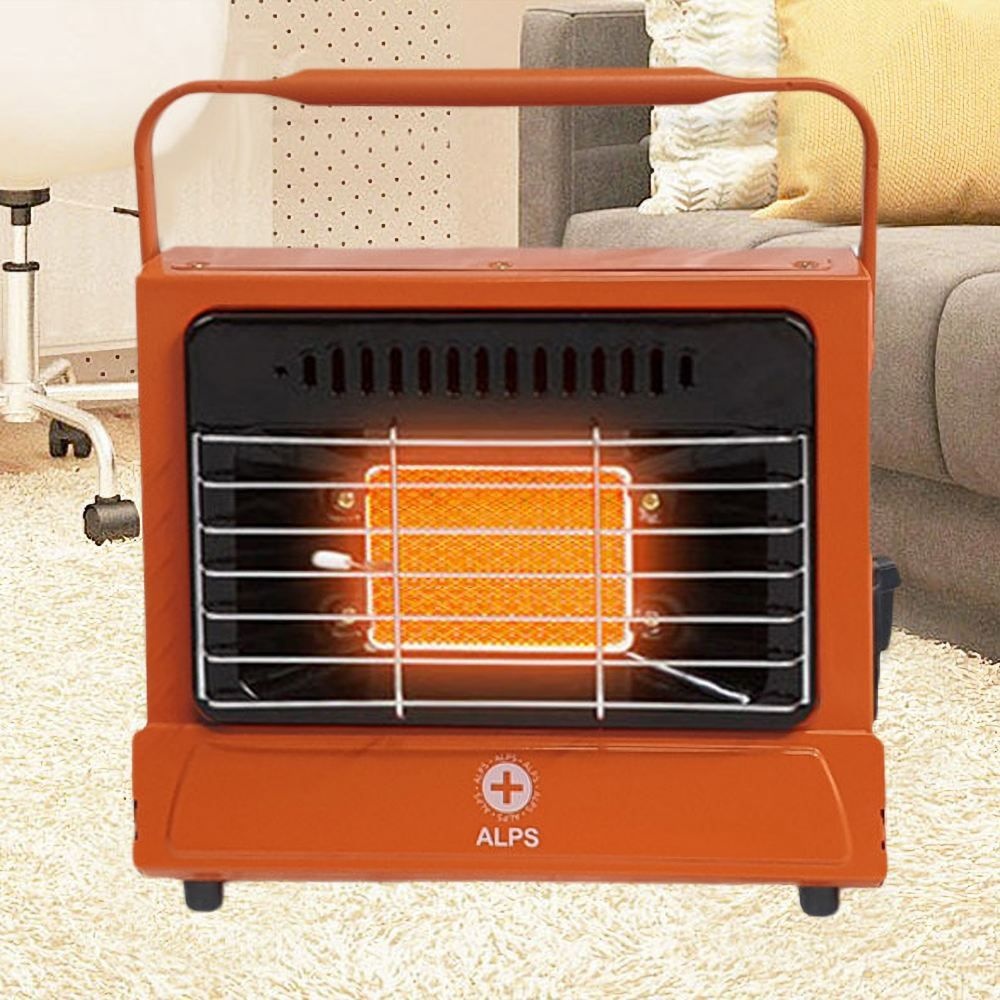 국산 캠핑용 미니난로 레트로 히터 휴대용 세라믹 난방용품 낚시온열기 가스히터