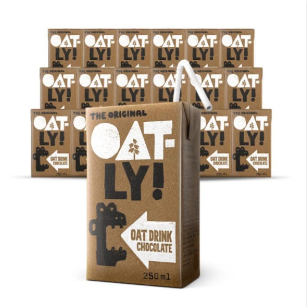 디샵공급사 오틀리 오트 드링크 초콜릿맛 250ml 18팩 식물성 귀리 초코우유