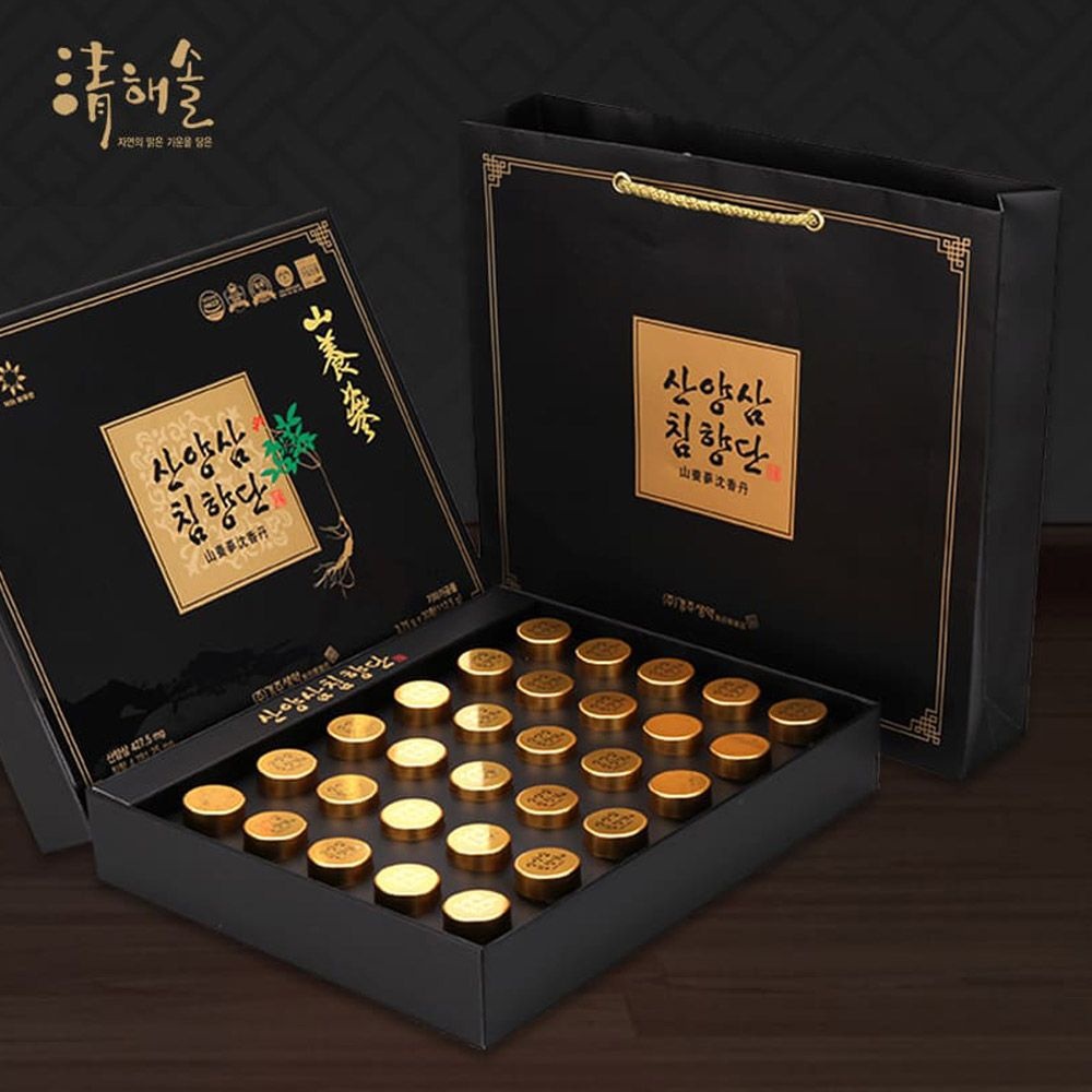 [청해솔] 청해솔 산양삼침향단(30환) 3.75g x 30환(112.5g)