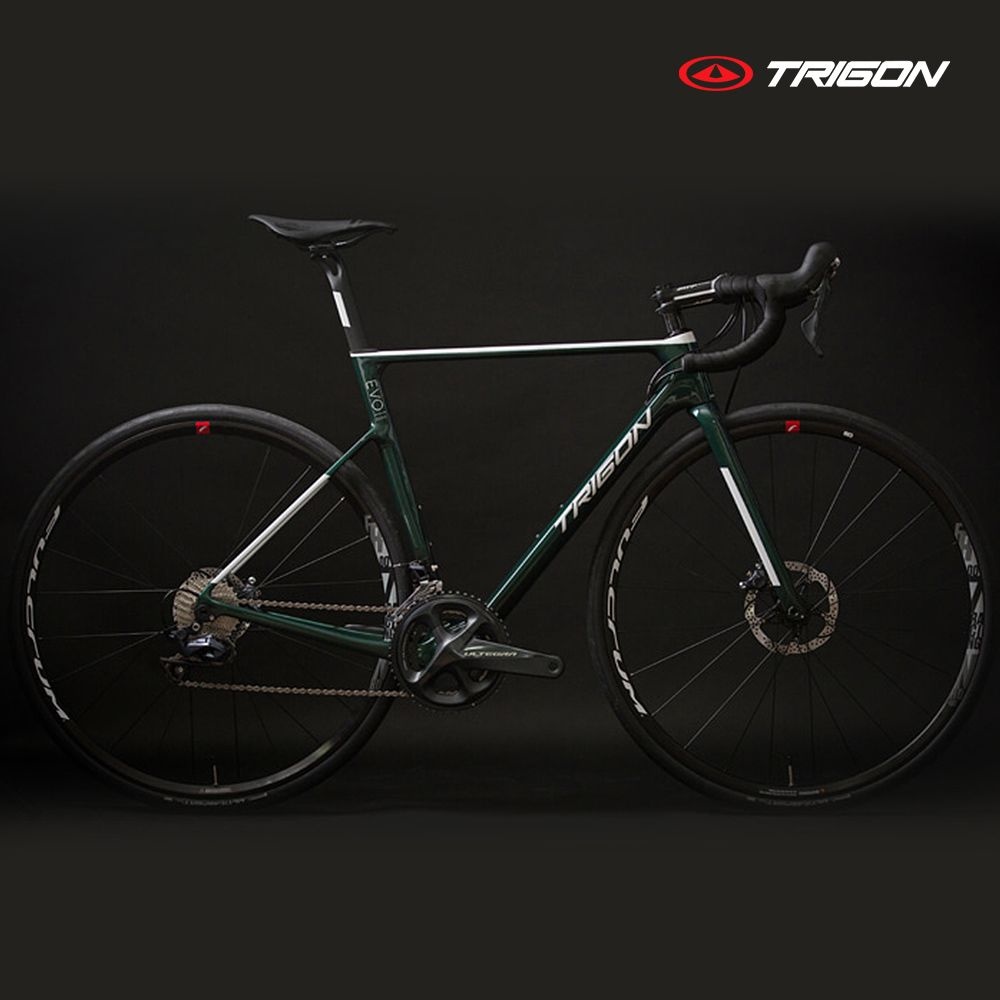 엘파마 트리곤 다크니스 에보 듀라에이스 Di2 24단 카본 로드 자전거