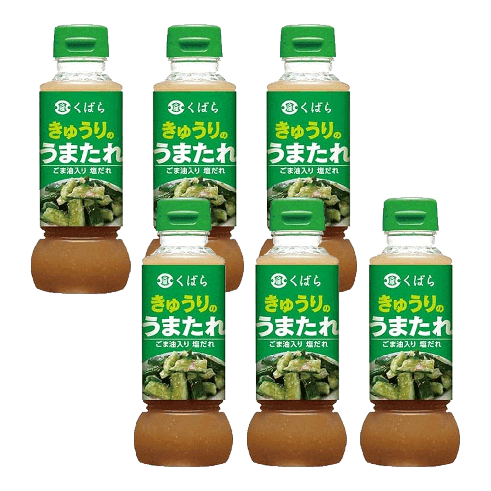 [해외] 쿠바라 오이 타레 소스 오이탕탕이 드레싱 280g x6개
