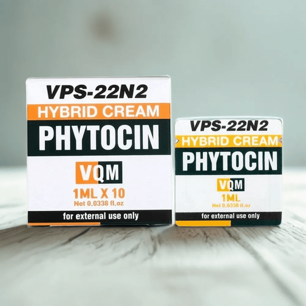 브이큐엠 파이토신 재생크림 필름 피부과 레이저 시술 회복 톤업 피지조절