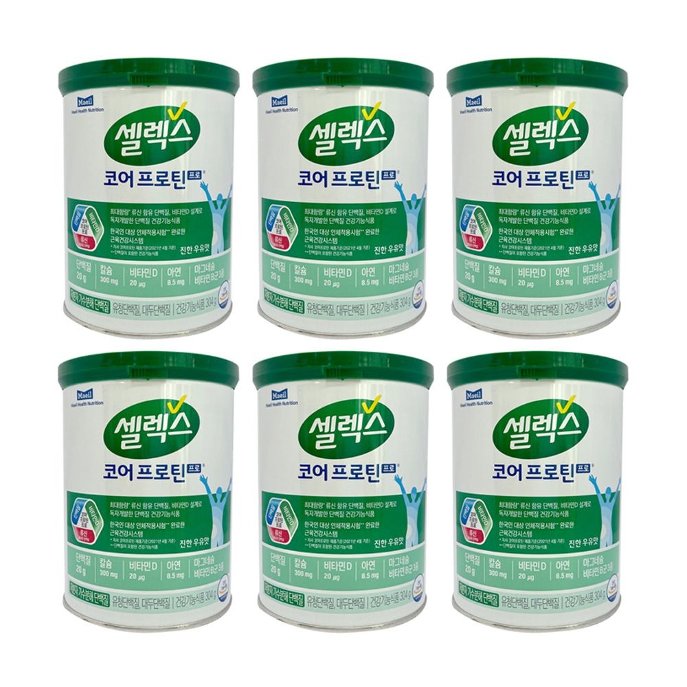 셀렉스 코어 프로틴 프로 304g x 6개 / 써클