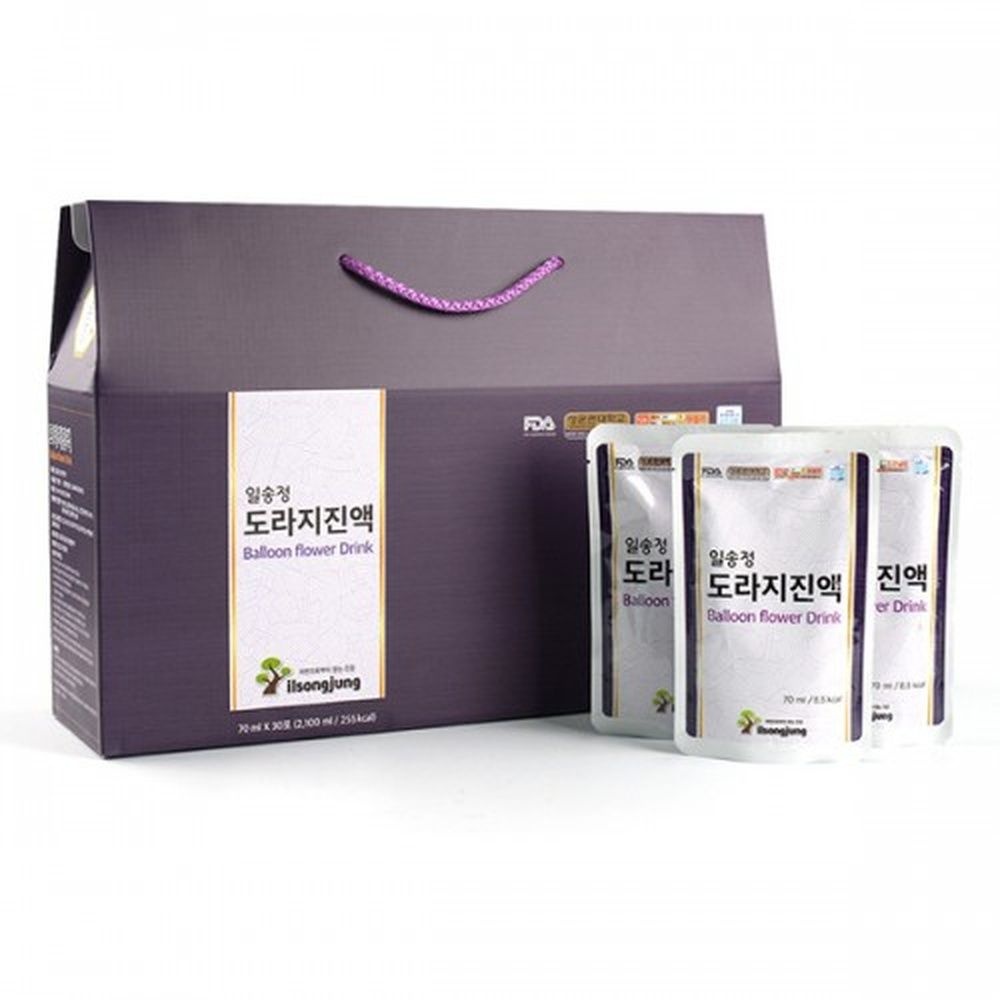 일송정 도라지 진액 70mlx30포 도라지 횡성더덕 약도라지 길경 건도라지 도라지즙
