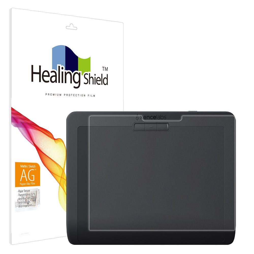㈜폰트리 힐링쉴드 센스랩 펜 타블렛 스몰 BPH0812W-A 항균 종이질감 블루라이트차단 액정보호필름