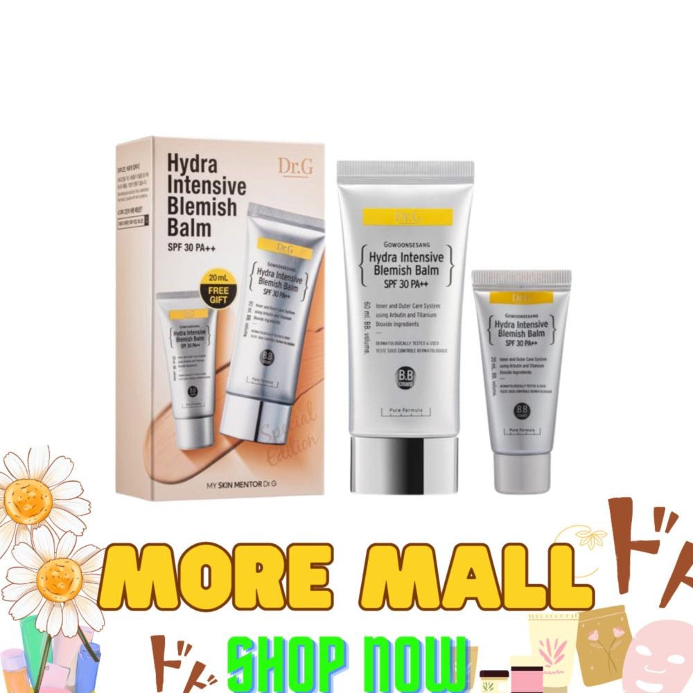 DR.G 닥터지 하이드라 인텐시브 블레미쉬 밤 비비크림 세트 60ml + 20ml
