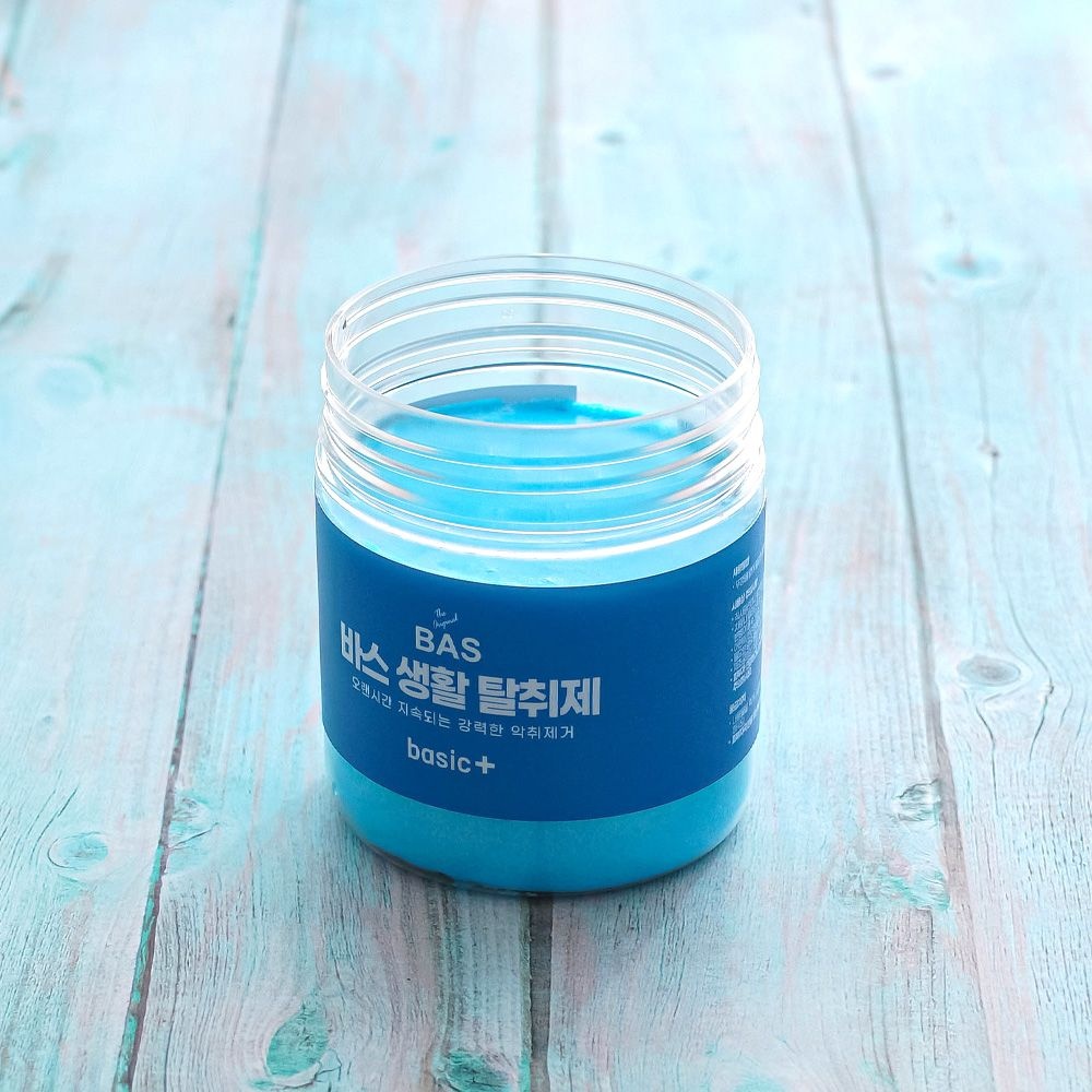 BAS 바스 탈취제 베이직플러스 350g 실내 새집 집안 화장실 욕실 담배 홀아비 다목적 생활 악취 냄새제거 고체형