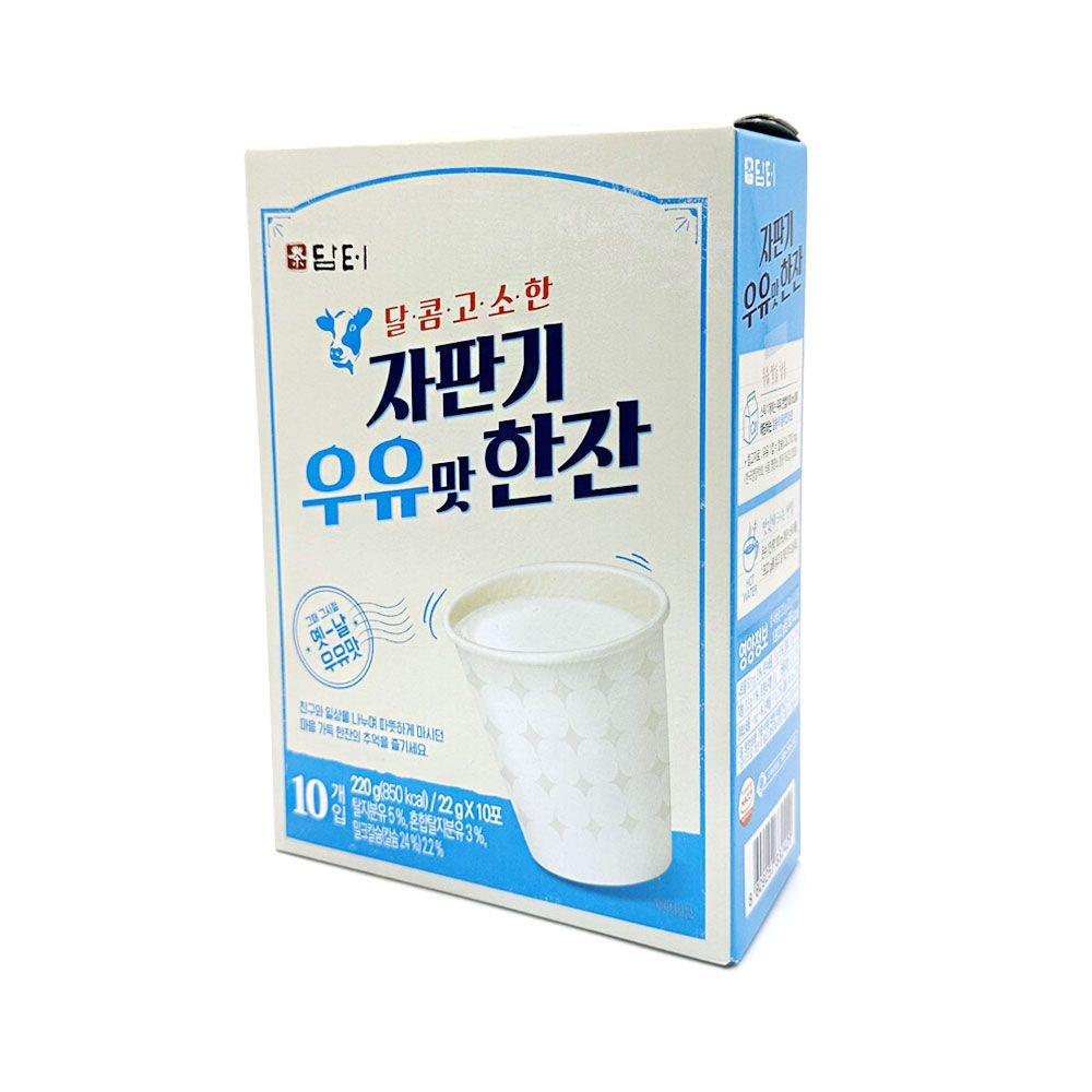 담터 달콤고소한 자판기 우유맛 한잔 분말 10개입