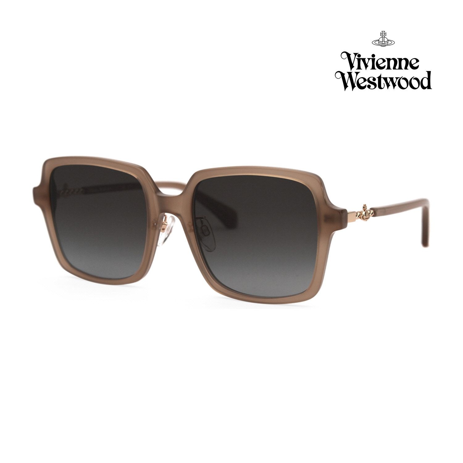 비비안웨스트우드 VW5075 241 공식수입 스퀘어 뿔테 오버사이즈 25년 신상품 명품 선글라스
