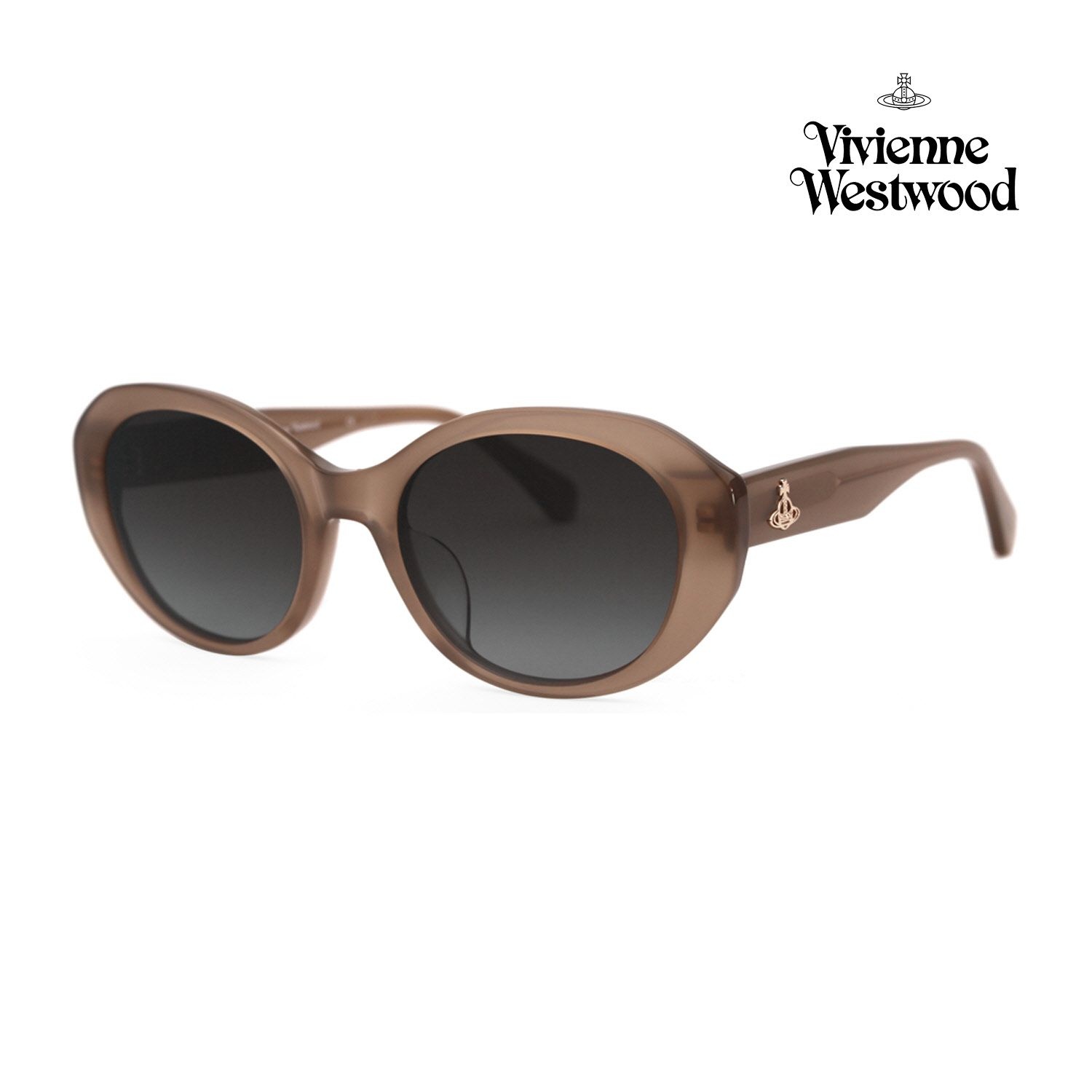 비비안웨스트우드 VW5078 241 공식수입 긱시크 뿔테 라운드 오버사이즈 25년 신상품 명품 선글라스