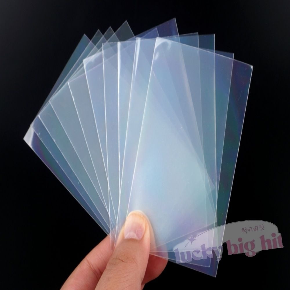 [LUCKYOEM]럭키비킷 투명 포토 슬리브 57X88MM