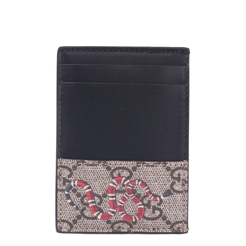 [오늘출발] 구찌 [GUCCI] GG 수프림 스네이크 카드 지갑 597554 HVFAN 8666