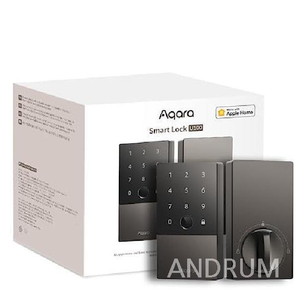 [해외] 아카라 애플홈 스마트락 지문 현관문 터치스크린 키패드 스마트 도어록 알렉사 구글 호환