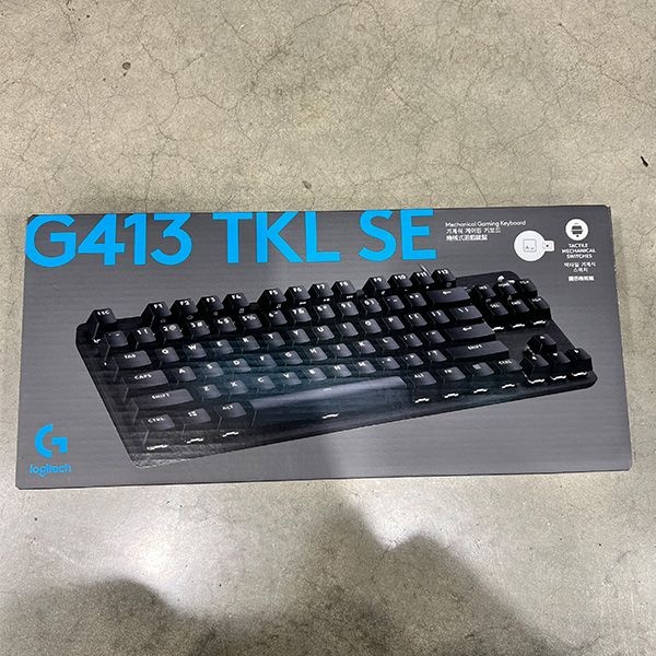 로지텍 유선키보드 G413 TKL SE