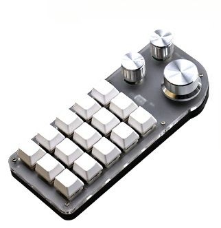 [해외] 프로그래밍 한손 디자이너 포토샵 키보드 15키 단축키 매크로