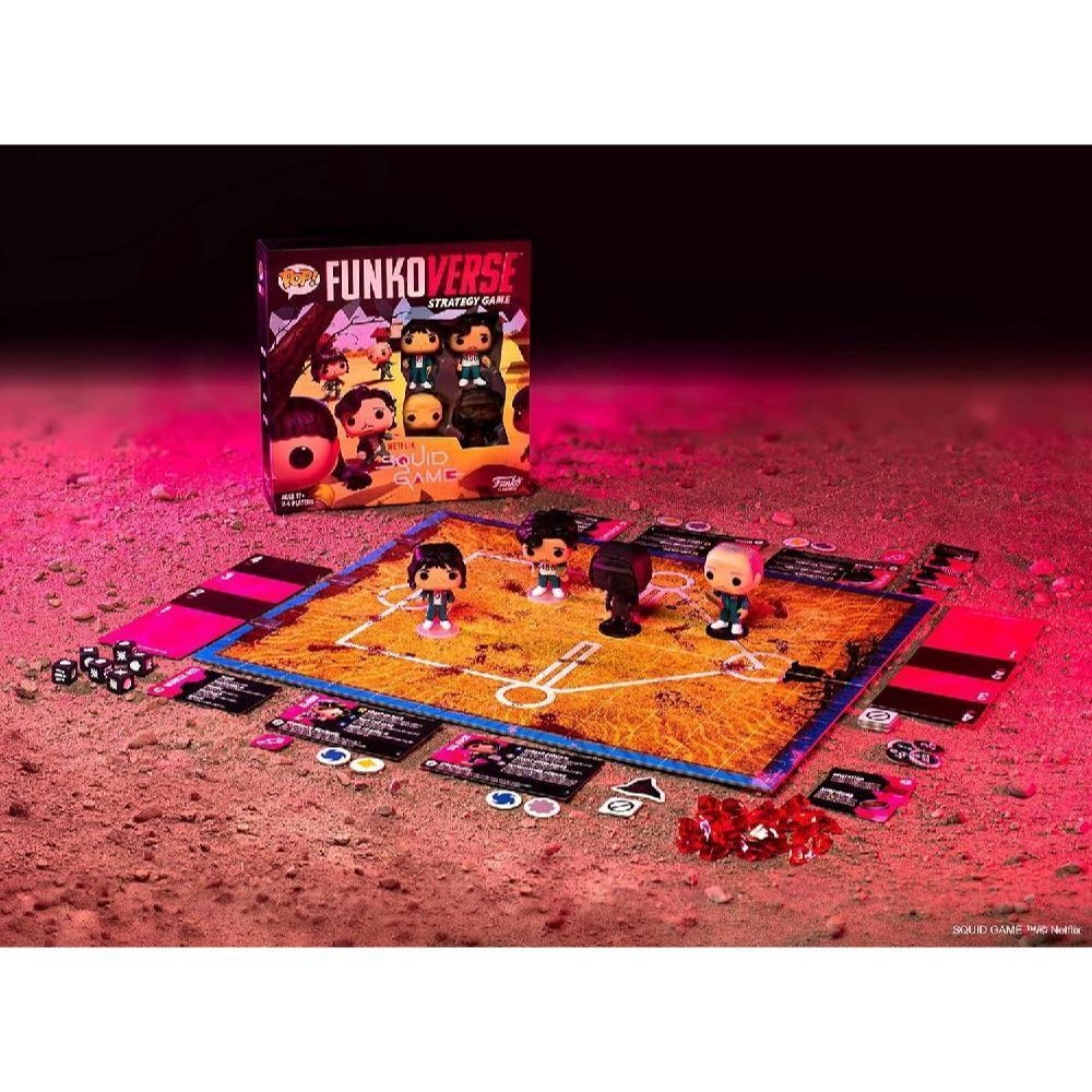 펀코버스 오징어게임 100 보드 게임 4종류 포함 넷플릭스 굿즈