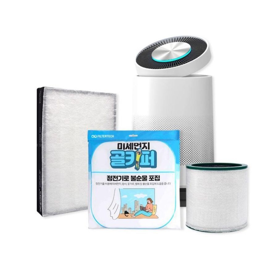 에어글 미니 AG25 공기청정기호환필터 수명연장 보조필터 두꺼운 타입