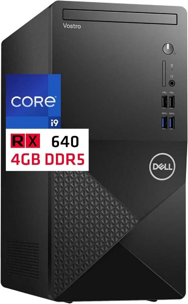 [해외] Dell Vostro 3910 타워 컴퓨터  Intel Core i9-12900K 32GB RAM 1TB NVMe SSD AMD Radeon RX 640 4GB 그래픽 미니 디스플레이