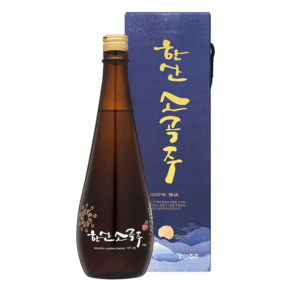 강산주조 한산소곡주 16도 750ml