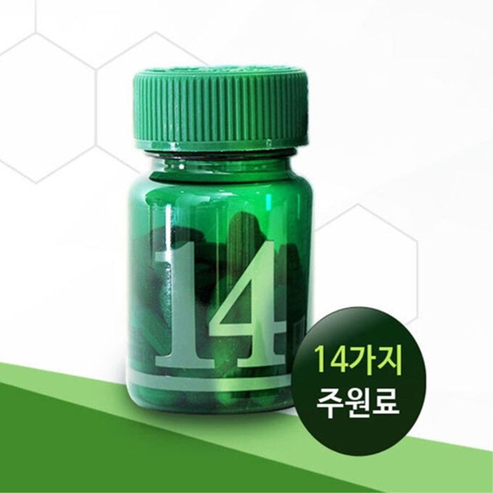 14중 복합기능성 카테킨14 700mg 42정 녹차 은행잎 추출물 영양밸런스 남성 간편섭취 여성 허리둘레 고지방