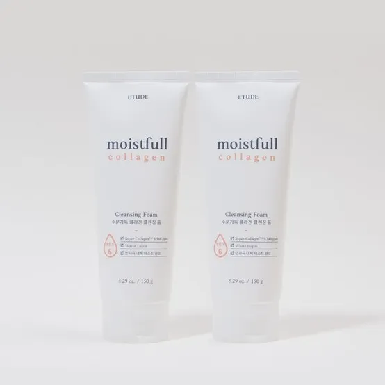 [2개] 수분가득 콜라겐 클렌징폼 150ml x 2개 /당김없이 촉촉한 폼클렌징