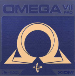 엑시옴 XIOM 탁구러버 오메가7 프로 OMEGA 7 PRO