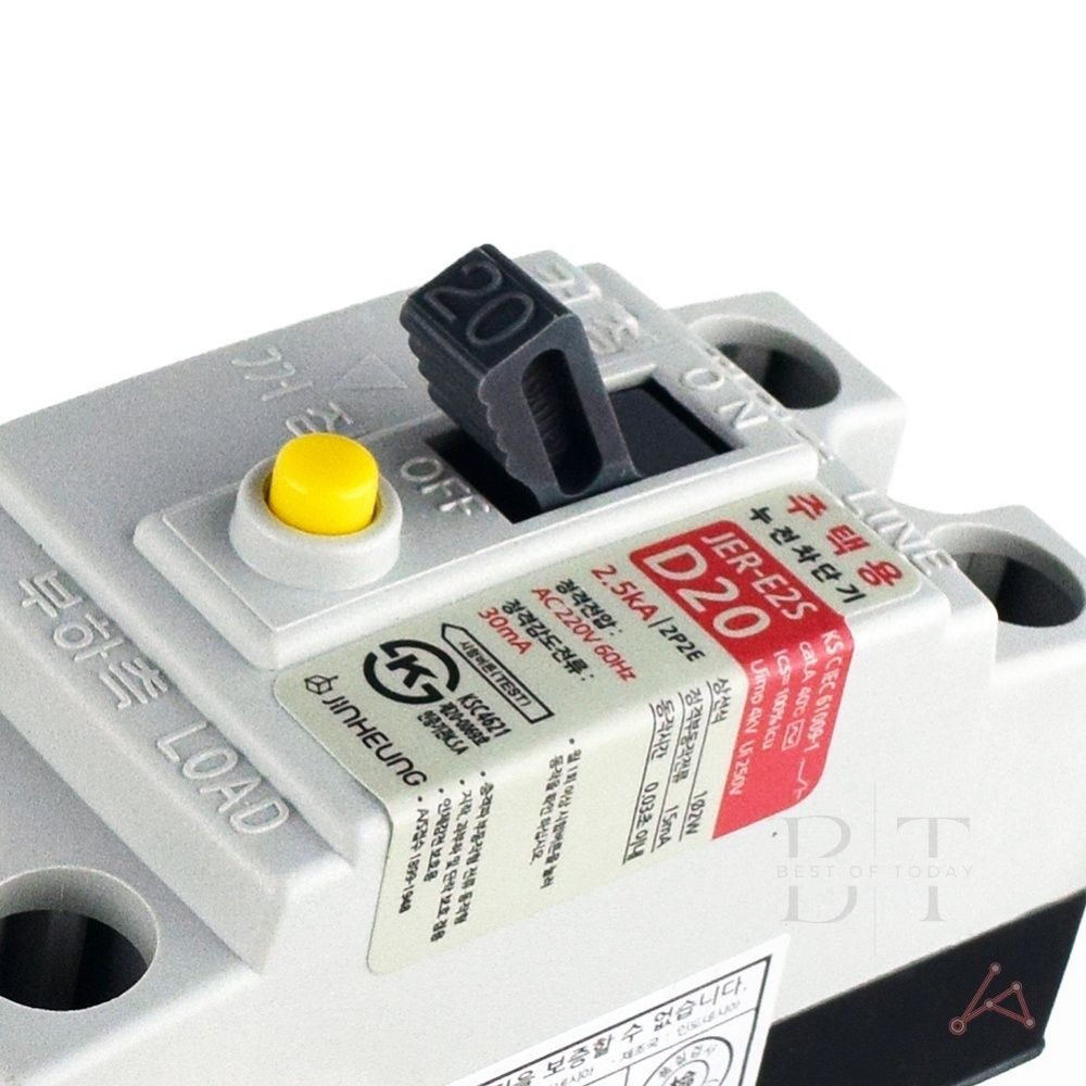 [오늘의베스트OEM][오늘출발] BEST OF TODAY 주택용 누전 차단기 소 D32 오피스텔용전기차단기 전원차단기 오피스탤용전기차단기
