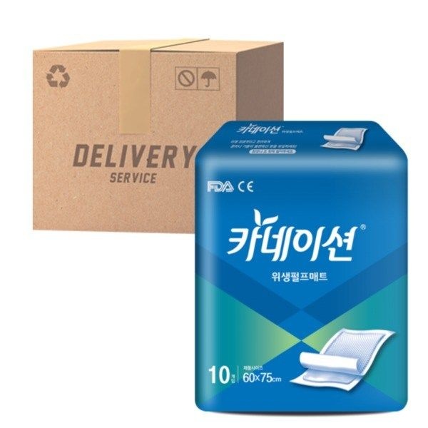 [오늘출발] 카네이션 위생매트 깔개매트 10매 5팩 (총 50매)
