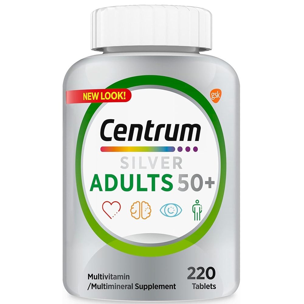 센트룸 50세이상 실버 멀티비타민 220정 Centrum Silver Multivitamin for Adults 50