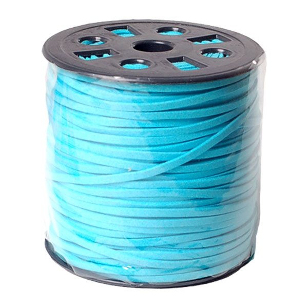 (R)가죽끈-하늘3mm 100yd/약90M 인조쎄무끈/목걸이끈