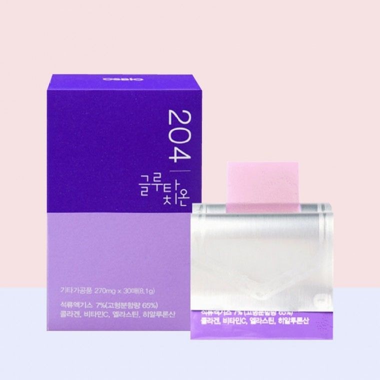 204글루타치온 필름 270mg x 30매  흡수율 빠른 고순도 콜라겐 선물용
