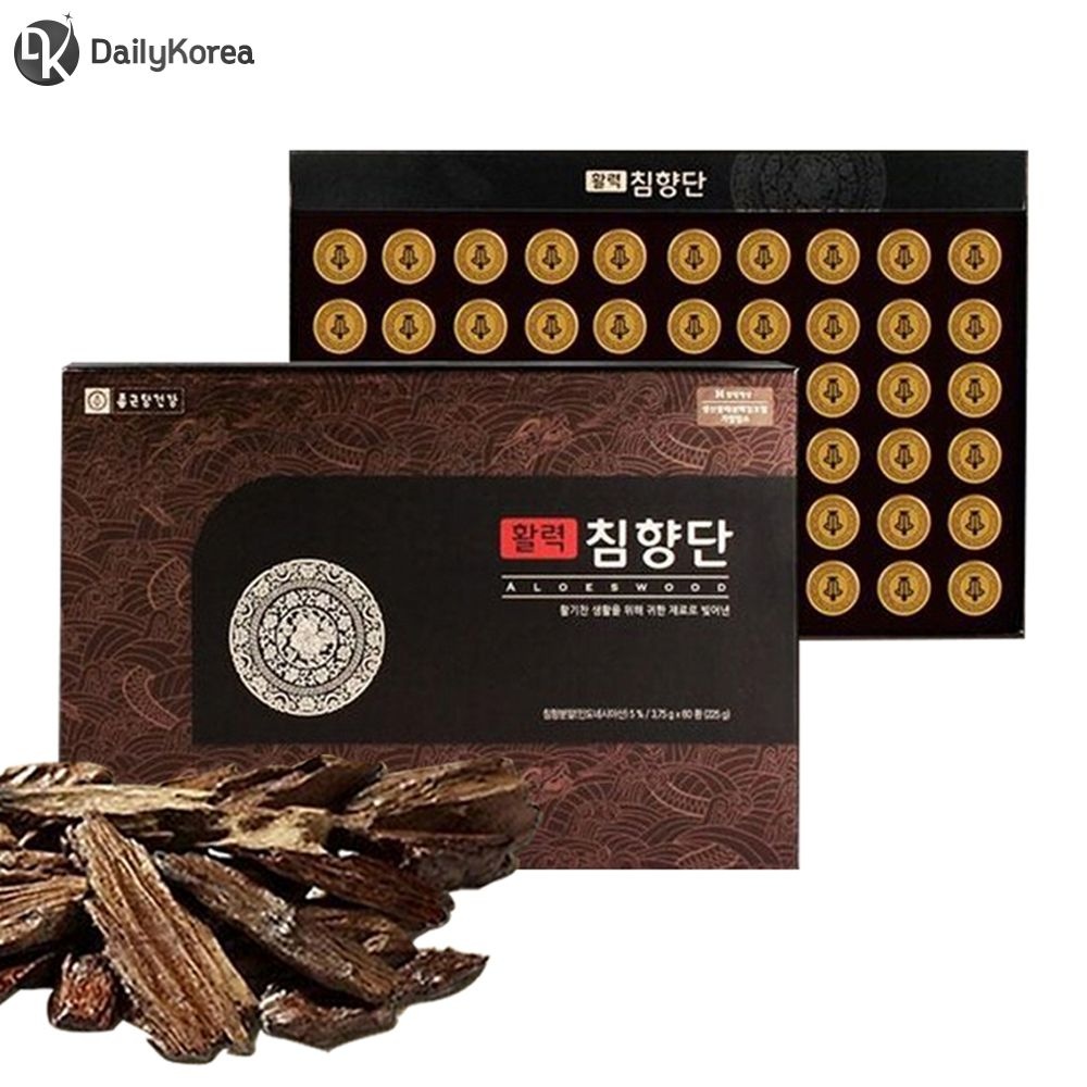 [오늘출발] 종근당건강 활력 침향단 60환 추석 선물 명절 침향 D