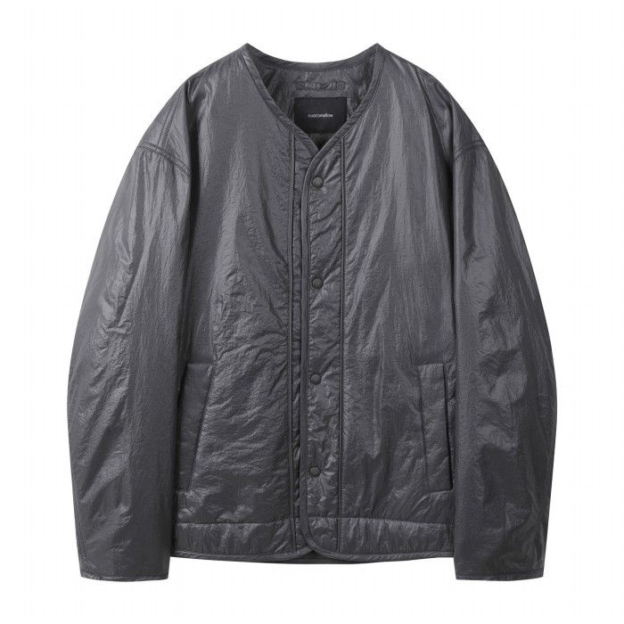 [커스텀멜로우]Grey Padding Cardigan Jacket_CWUAS25112GYD : 롯데ON