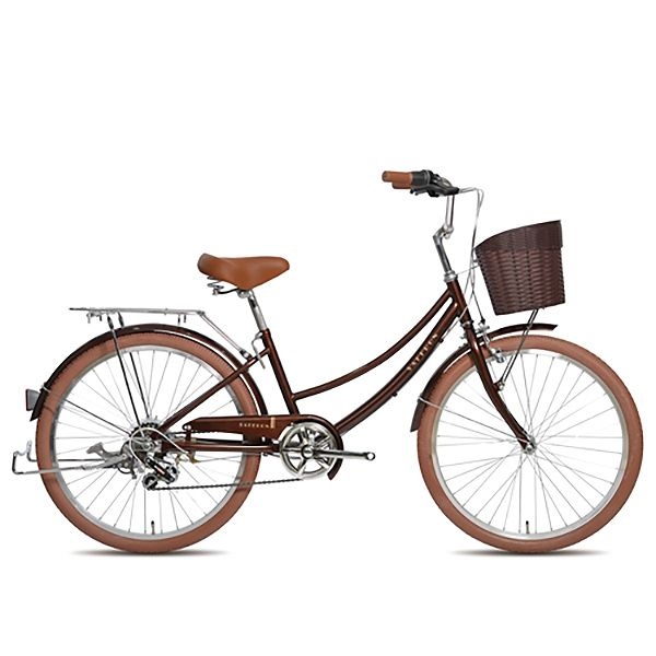2025 지오닉스 샤프란 2407 2607 시티 클래식 여성용 자전거 24인치 26인치 7단 미조립