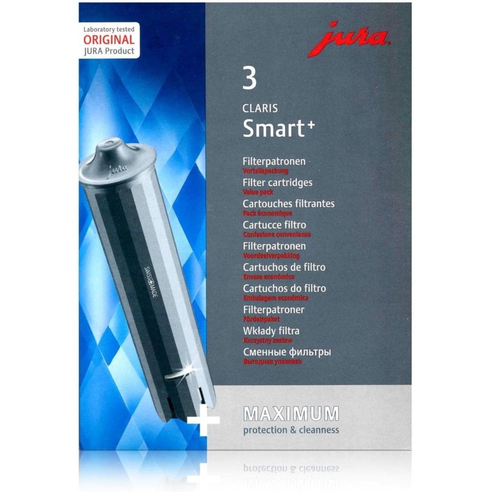 [해외] 유라 JURA 클라리스 스마트 정수 필터 카트리지 3개 팩 ‎71794