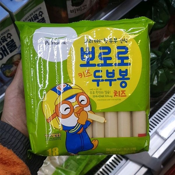 풀무원 뽀로로키즈 두부봉치즈 28g x 18P