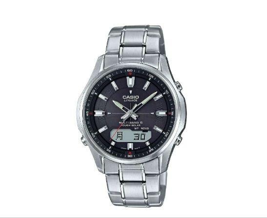 카시오 [해외] 카시오 리니지 티타늄 전파 솔라 시계 디지털 기능 LCW-M100TSE