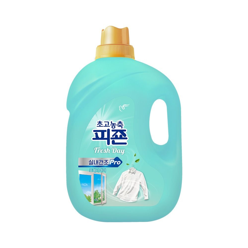 피죤 고농축 시그니처 피죤 실내건조 프로 초고농축 섬유유연제 프레시데이 4L X 1개