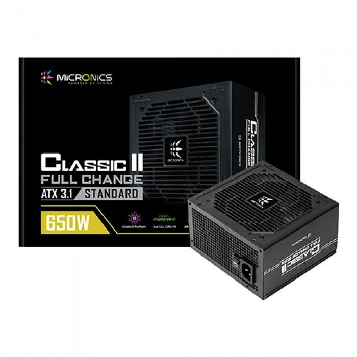 [오늘출발] 마이크로닉스 Classic II 풀체인지 650W 80PLUS 스탠다드 ATX3.1 파워